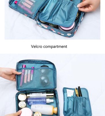 Tas Kosmetik Perjalanan Multifungsi Luar Ruangan Wanita Perlengkapan Mandi Organizer Tahan Air