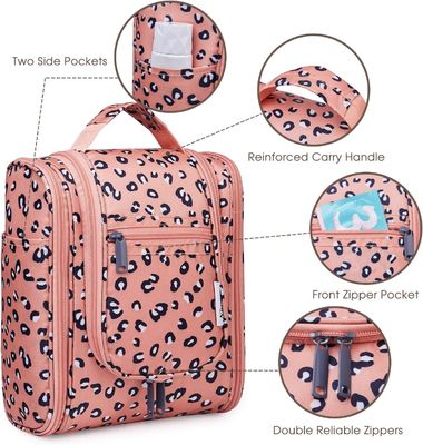 Polyester Perjalanan Penyimpanan Perlengkapan Mandi Tas Kosmetik Organizer Untuk Wanita Pria