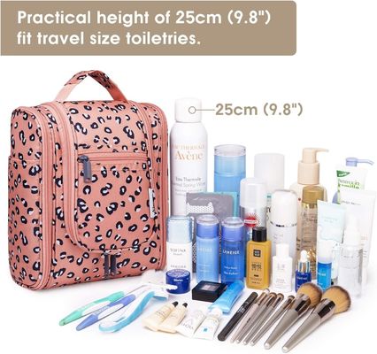 Polyester Perjalanan Penyimpanan Perlengkapan Mandi Tas Kosmetik Organizer Untuk Wanita Pria