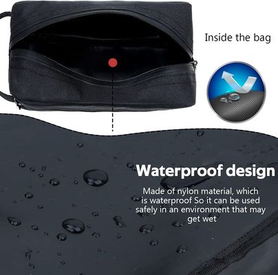 OEM ODM Polyester Pria Wanita Perlengkapan Mandi Tas Bepergian Make Up Bag