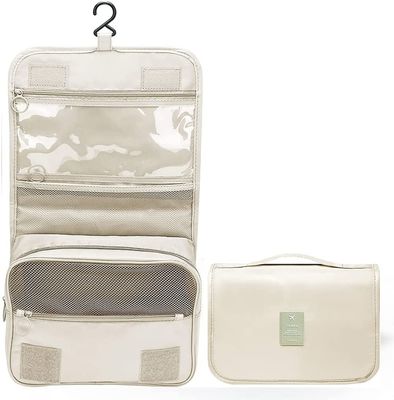 Besar Oxford Wanita Perjalanan Tas Kosmetik Organizer Dopp Kit Gantung