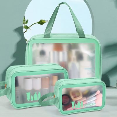 Tas Perlengkapan Mandi untuk Pria Wanita, Tas Kosmetik Makeup Tahan Air Travel Organizer untuk Aksesoris