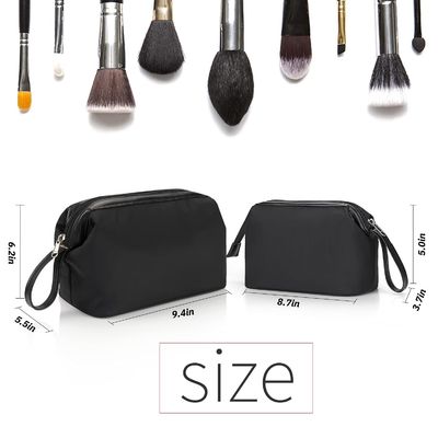 Grosir Dewasa Pria Poliester Tas Perlengkapan Mandi Kosmetik Kustom Dicuci Poliester Tas Travel Toilet Untuk Pria