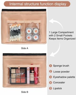 Grosir Dewasa Pria Poliester Tas Perlengkapan Mandi Kosmetik Kustom Dicuci Poliester Tas Travel Toilet Untuk Pria