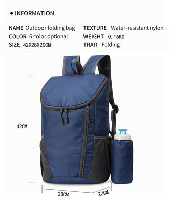 Tas Pendakian Gunung Lipat 23L Ultralight Ransel Bersepeda Luar Ruangan Perjalanan Mendaki