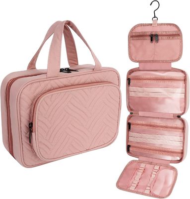 Portable Perjalanan Hitam Makeup Kosmetik Tas Tas Kosmetik Makeup Perlengkapan Mandi Tas Travel Organizer