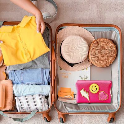 tas kosmetik tahan air pu kulit rapi perjalanan wanita makeup organizer