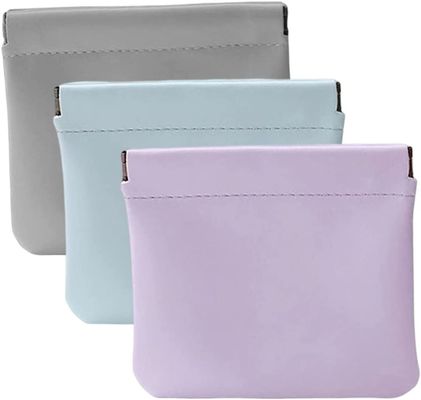 Saku Tas Tahan Air Kulit Ringan Tas Kosmetik Squeeze Pocket