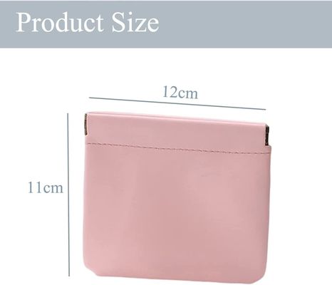 Saku Tas Tahan Air Kulit Ringan Tas Kosmetik Squeeze Pocket