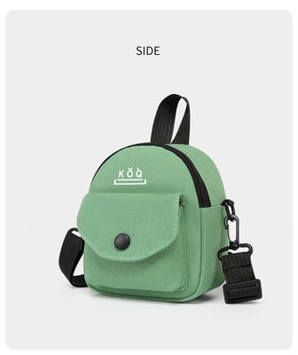 Messenger Kasual Tas Kanvas Kecil Versi Korea Gadis Cantik Memantul Di Tas Kecil