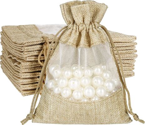 Ringan Goni Tipis Tahan Lama Tas Serut Tas Hadiah Kantong Perhiasan untuk Mendukung Pesta Pernikahan Permen