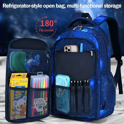 Ransel Sekolah Bukaan Samping Tahan Air Anak Untuk Anak-anak Siswa Sekolah Dasar
