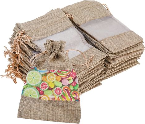 Goni Tipis Tas Organza Tas Goni Tas Hadiah Tas dengan Tali, untuk Pesta Pernikahan Nikmat Sampel Kosmetik Mesh Kantong