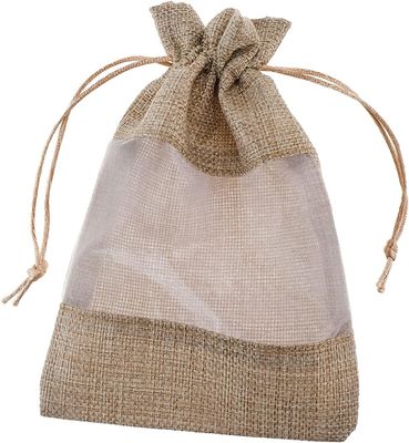 Goni Tipis Tas Organza Tas Goni Tas Hadiah Tas dengan Tali, untuk Pesta Pernikahan Nikmat Sampel Kosmetik Mesh Kantong