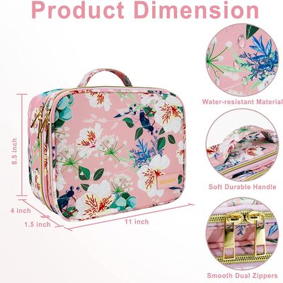 Ekstra Besar, Tas Rias Tahan Lama dan Ringan, Tas Rias Rias Lapisan Ganda, Tas Kuas Rias Tahan Air