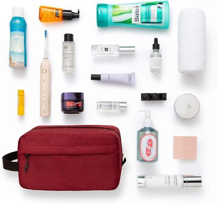 Tas Perlengkapan Mandi Gantung Dopp Kit yang dirancang dengan baik &amp; multiwarna untuk Pria Tas Cukur Tahan Air untuk Bepergian