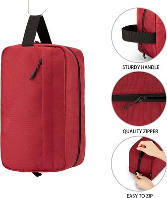 Tas Perlengkapan Mandi Gantung Dopp Kit yang dirancang dengan baik &amp; multiwarna untuk Pria Tas Cukur Tahan Air untuk Bepergian