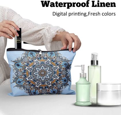 Tas Kosmetik Rias Ringan untuk Wanita Tas Rias Kapasitas Besar Tas Perlengkapan Mandi Travel Aksesoris Organizer 10 * 8in