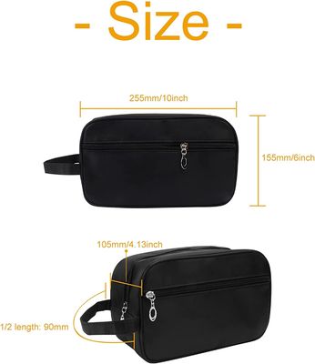 Tas Cukur Pria Tahan Air Ringan dan Halus untuk Bepergian, Travel Dopp Kit untuk Aksesori Perlengkapan Mandi