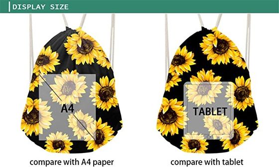 Ransel Tas Serut Kapasitas Lager Tahan Lama dan Tahan Air