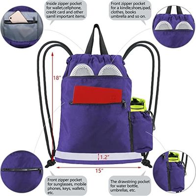 Shockproof Serut Tas Ransel Gym Tas Olahraga Untuk Berenang Wanita Pria