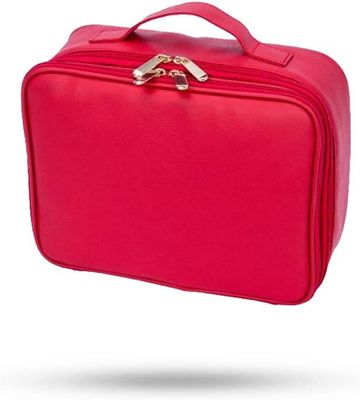Tas perlengkapan mandi perjalanan shockoof tahan air tahan lama untuk wanita, hadiah tas make up yang sempurna untuk teman wanita