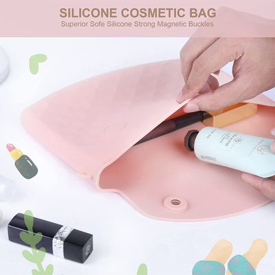 Tas Rias Perjalanan Lucu Ringan dan lembut Tas Kosmetik Kantong Kecil Hadiah untuk Wanita