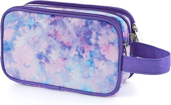 Tas Perlengkapan Mandi Bepergian untuk Gadis Remaja Kecil Kosmetik Rias Tahan Air Tas Cuci Gantung Bepergian