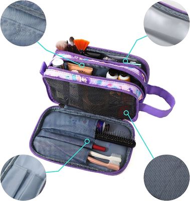 Tas Perlengkapan Mandi Bepergian untuk Gadis Kecil Kosmetik Rias Tahan Air Tas Cuci Gantung Perlengkapan Mandi Bepergian Balita