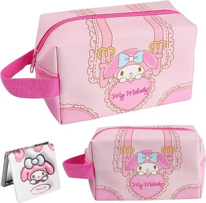 Tas Rias Tahan Air dan Tahan Lama untuk Teman Perempuan - Kantung Kosmetik Perjalanan Kelinci Lucu