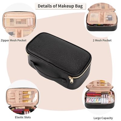 Tas Kosmetik Kecil, Tas Rias Perjalanan Lucu Portabel untuk Wanita dan anak perempuan