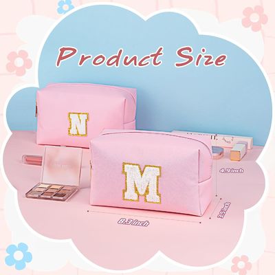 Tas Kosmetik Tas Perlengkapan Mandi Perjalanan, Hadiah Ulang Tahun yang Dipersonalisasi untuk Gadis Remaja Wanita, Barang Perjalanan Rapi Untuk Anak Perempuan
