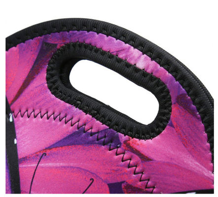 Desain Kupu-kupu Tas Pendingin Neoprene Tahan Air SBR Insulated Lady Tote Disesuaikan