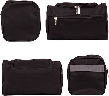 Shockproof Menggantung Perlengkapan Mandi Perjalanan Tas Organizer Kebersihan Kamar Mandi Dopp Kit Dengan Kait