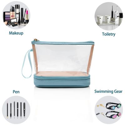 Tas Perlengkapan Mandi Tas Kosmetik Tahan Air Berkualitas Tinggi Dengan Ritsleting