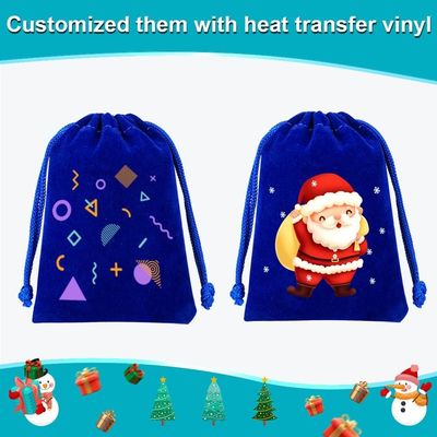 Waterproof Velvet Drawstring Bags Wedding Gift Bags Velvet Cloth Perhiasan Kantong