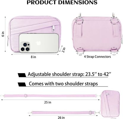 Tas Crossbody Tahan Air Untuk Wanita Multi Posisi Fanny Pack Mini Belt Bag