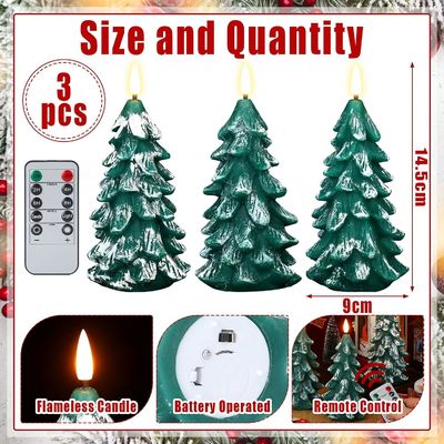 Lilin Taper yang Tidak Bisa Dipadamkan Lilin Pohon Natal Lilin Kuning