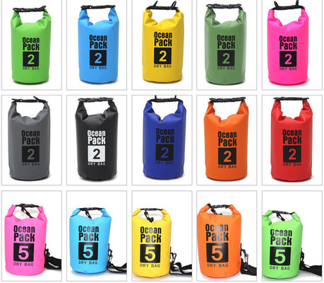 Tas Olahraga Tahan Air Terbaik, 10L Dry Bag Dengan Bahan PVC Untuk Pakaian