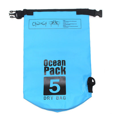 Roll Top 10 Liter Dry Bag Backpack Kecil Tahan Air Untuk Berkemah