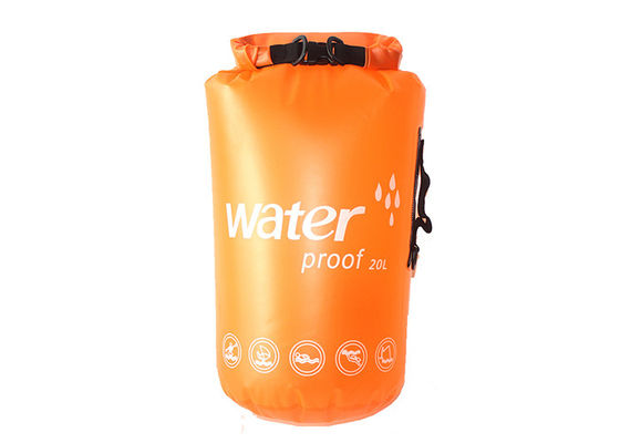 Canoe 10L 20L PVC Waterproof Dry Bag Backpack Produk Luar Ruangan Untuk Berkemah
