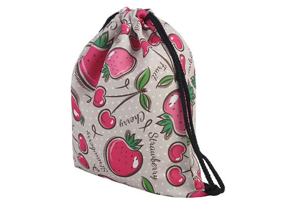 Cinch Drawstring Bag Backpack Sablon Sutra Bordir