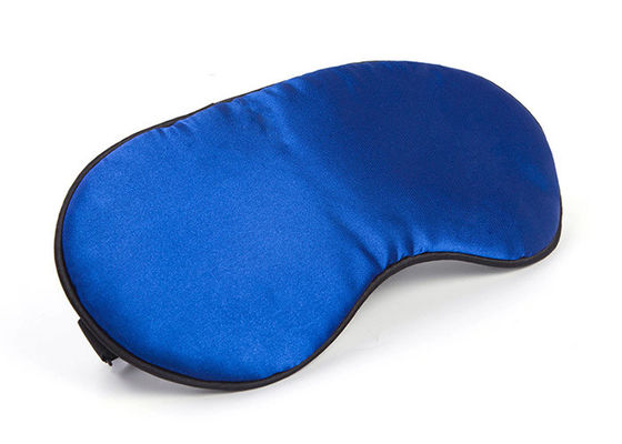 Tali yang Dapat Disesuaikan Masker Mata Tidur 3D Masker Tidur Biru 20.5*9.5cm